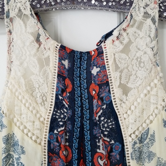 Taylor and Sage Women's Lace Trim Sleevelese Dress - Picture 2 of 8